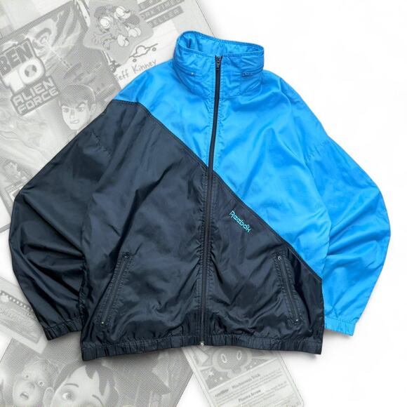 Vintage Reebok Sport Zip Up Windbreaker - Picture 2 of 6